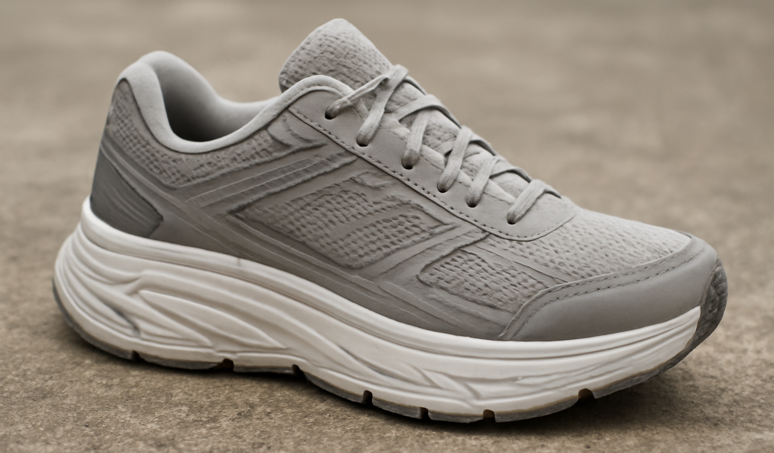 chaussure de running avec semelle epaisse