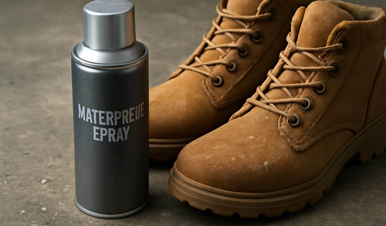 spray impermeabilisant pose pres de chaussures